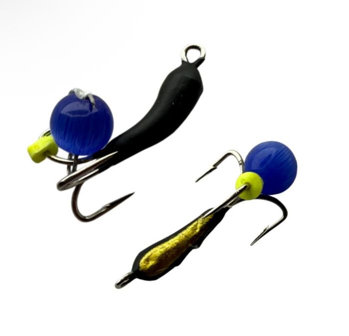 Мормишка Вольфрамова Володимирська Чортик "Котяче око" - 4 мм - 0,5 г - Арт.577