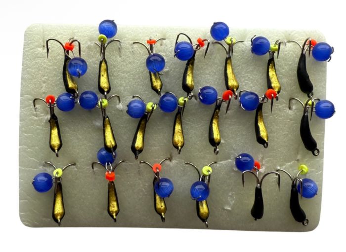 Мормишка Вольфрамова Володимирська Чортик "Котяче око" - 4 мм - 0,5 г - Арт.577