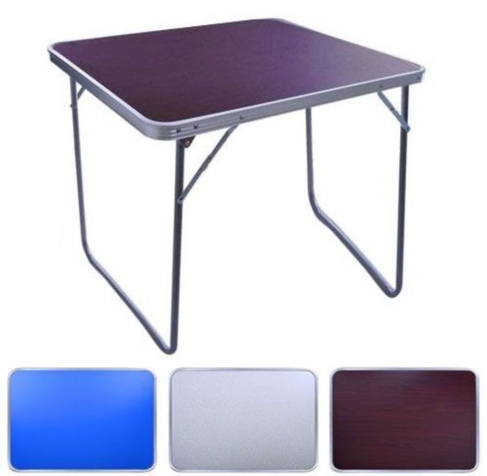 Стіл розкладний туристичний 70x50x60 см - Stenson - Білий - MH-3089M