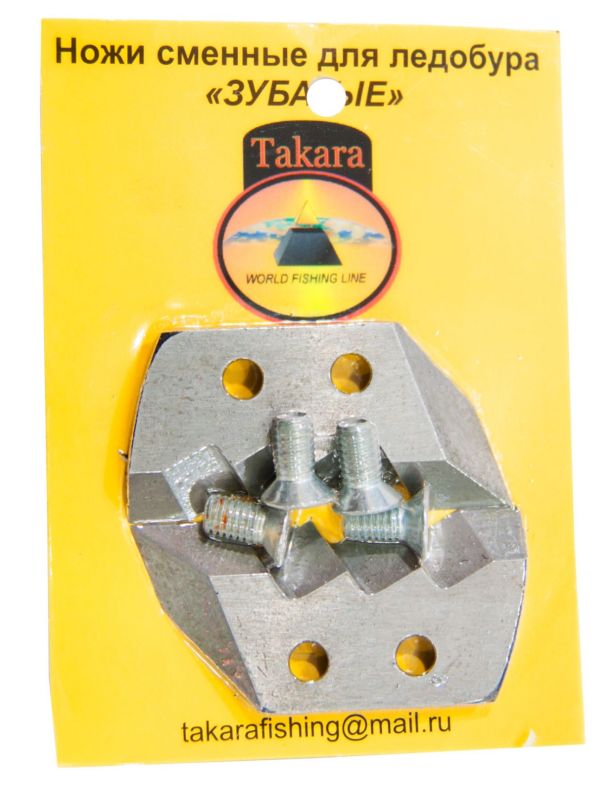 Комплект ножів Takara - Зубаті - Для 130 льодобуру