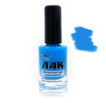 Лак рибальський Corona - 20 мл - Флуоресцентний - Синій