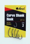 Гачок короповий Anvi Curve Shank Hook №2 - 10 шт/уп