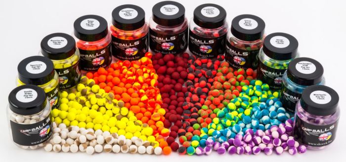 Бойли Carp Balls Pop Ups - 30 г - Плаваючі - Ø10 мм - Hot Demon+Asafoetida Oil (Гарячий демон з олією Асафетиди)