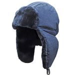 Шапка-вушанка Anvi - Синя