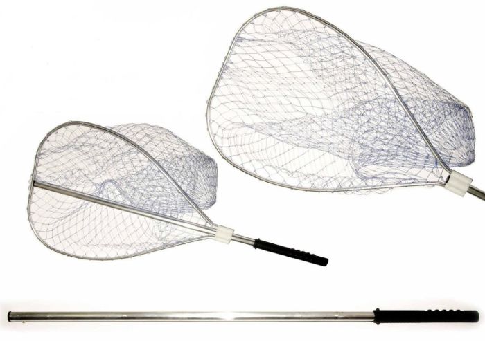 Підсак алюмінієвий Ø70 см круглий з ручкою 180 см