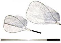 Підсак - Алюміній - Суми - Ø45 см - 1,0 м - Телескопічна ручка - Круглий