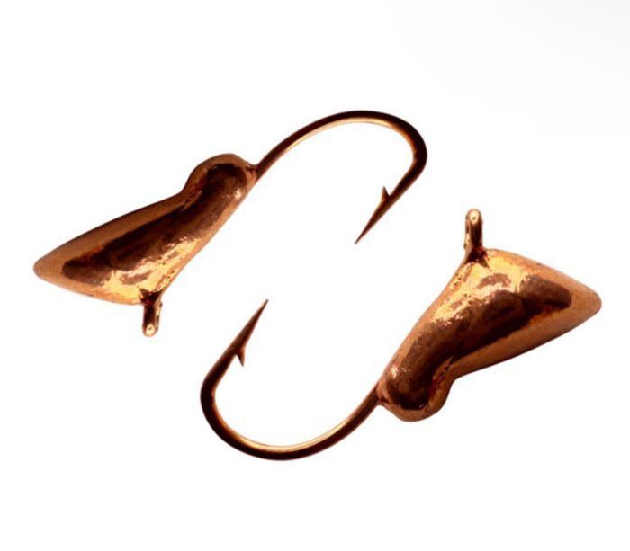 Мормишка Вольфрамова Бабка №3 - 0,7 г - Прибалтика - Мідь - 10 шт/уп