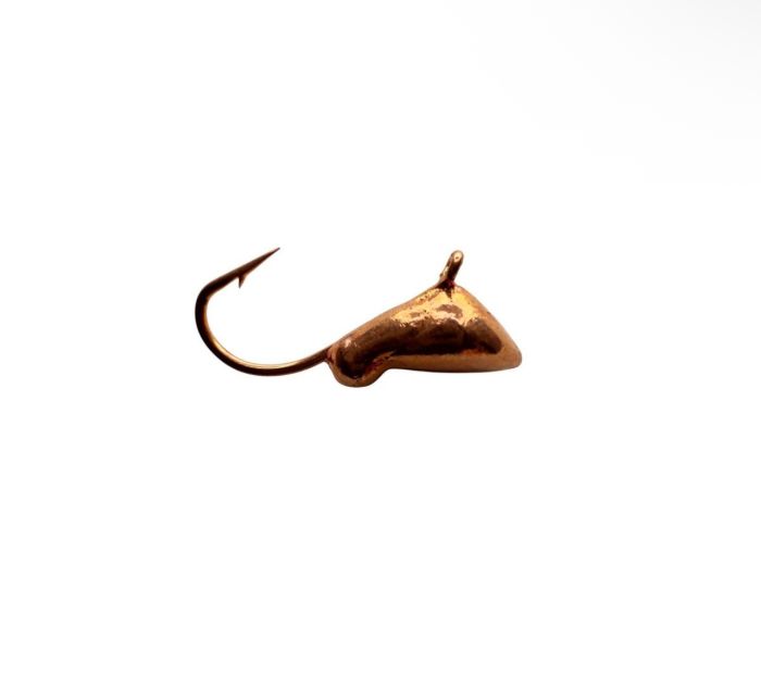 Мормишка Вольфрамова Бабка №3 - 0,7 г - Прибалтика - Мідь - 10 шт/уп