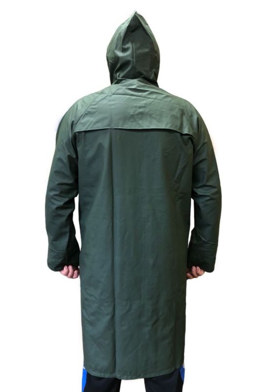 Плащ дощовик Satexo - ПВХ+Нейлон - Хакі