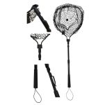 Підсак Briz 001 - Телескопічний - 50х40 см - Осередок мережі 18-25 мм - Чорний