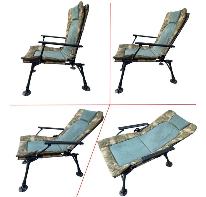 Карпове крісло Megastrike - SH9-3-1 - 50x55x100 см - Камуфляж Мох