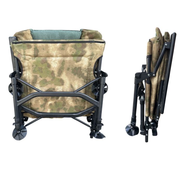 Карпове крісло Megastrike - SH9-3-1 - 50x55x100 см - Камуфляж Мох