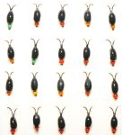 Мормишка вольфрамова Коза - 10 грам - Точечна - 20 шт./уп