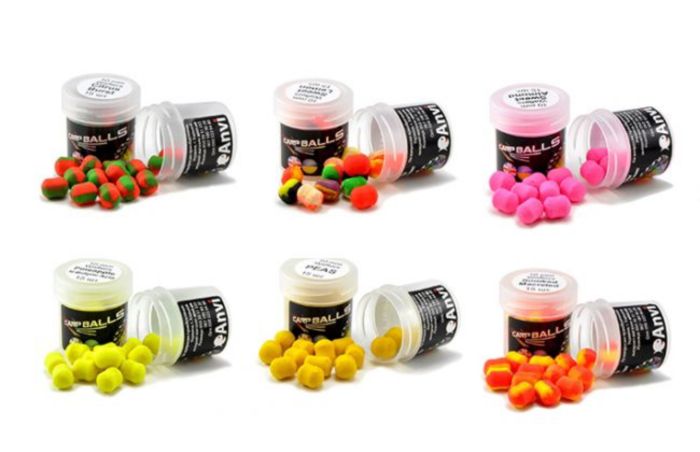 Бойли Carp Balls Wafters - Пробник 15 шт. - Ø10 мм - Tutti Butyric (Тутті з кислинкою)