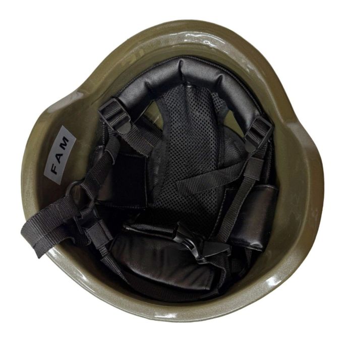Каска-шолом кевларова захисна FAM - Закритого типу - Олива