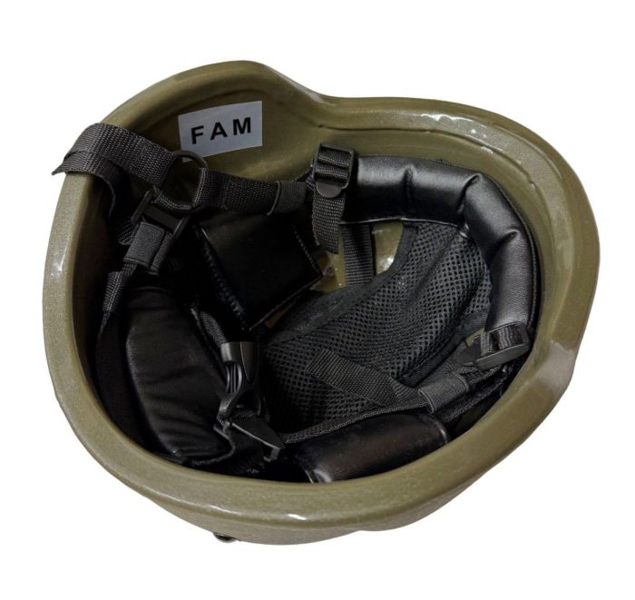 Каска-шолом кевларова захисна FAM - Закритого типу - Олива