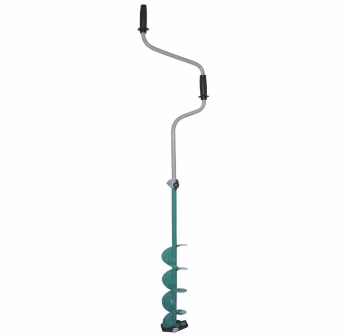 Льодобур Харківський Дворучний - ножі ступенчаті - 130 мм - Ліве обертання