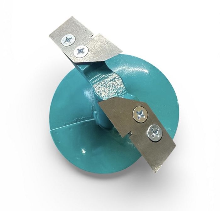 Льодобур Харківський Дворучний - ножі ступенчаті - 130 мм - Ліве обертання