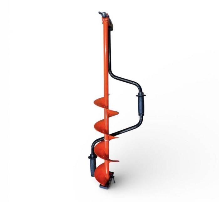 Льодобур Харківський Дворучний Посилений 130 мм - Ліве обертання