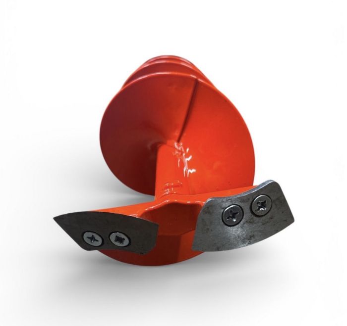 Льодобур Харківський Дворучний Посилений 130 мм - Ліве обертання