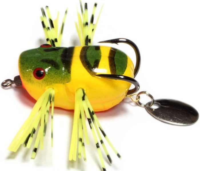 Лягушка--поппер-спіннер Kosadaka LB10 - 30 мм - 4 г - G03