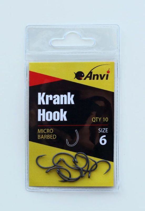 Гачок короповий Anvi Krank Hook №6 - 10 шт/уп