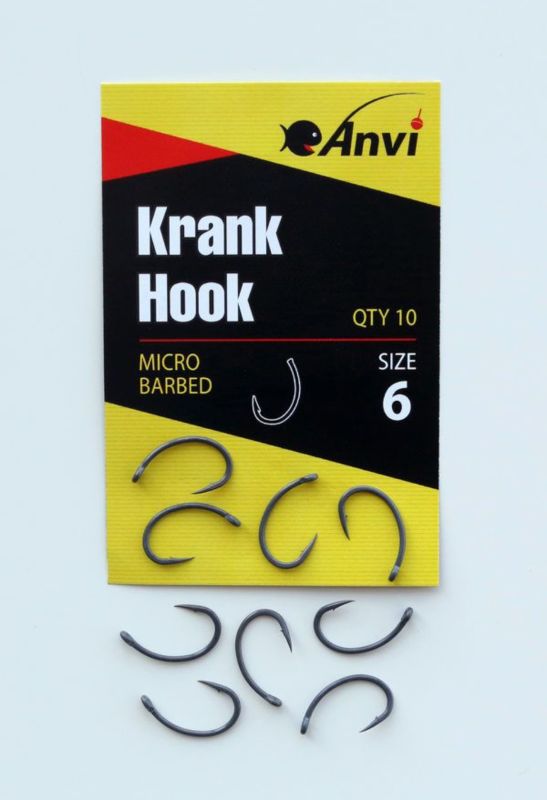 Гачок короповий Anvi Krank Hook №6 - 10 шт/уп