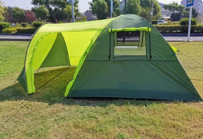 Намет Mimir 4-х місний - 400х250х155 см - MM1036 - Салатовий