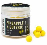 Бойли Carp Catchers Pop Ups Special Tone - Плаваючі - Ø12 мм - Natural Fluoro Yellow - Pineapple N Butyric
