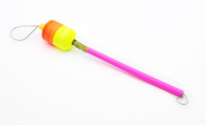 Сигналізатор клювання Dolphin - Пінопласт Бочонок - Жовто-Червоний