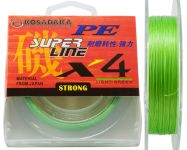 Шнур Kosadaka PE Super Line X4 – Light Green – 150 метрів