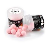 Бойли Carp Balls Pop Ups - Плаваючі - Ø10 мм - 15 шт/уп - C Mix (Кальмар, восьминіг, анчоус)