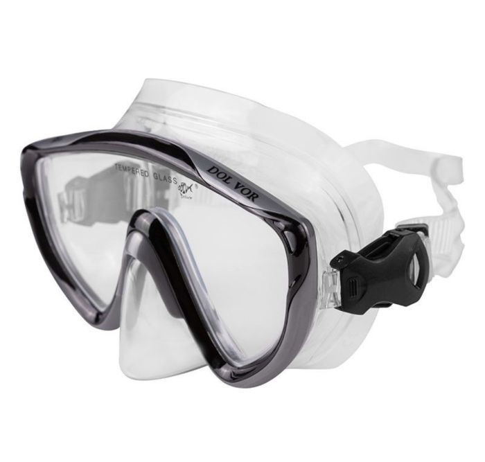 Маска для плавання Dolvor M172P - Сіра