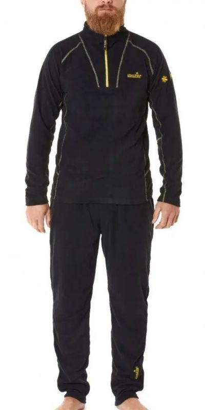 Термобілизна мікрофлісова Norfin Nord - Чорний колір