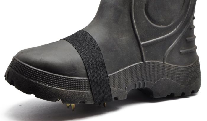 Льодоступи (льодоходи) метал - 10 шипів - Білий