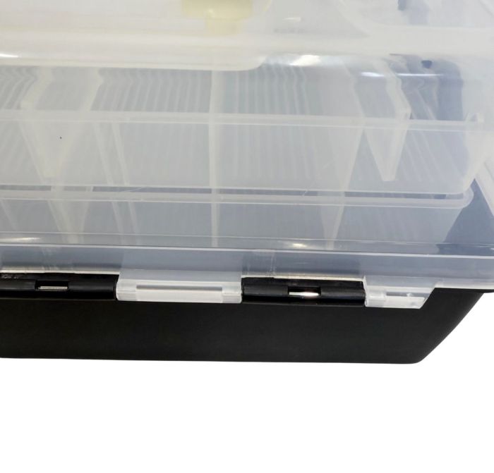 Ящик органайзер Briz - Пластик - 2 полиці - 28x16x13 см - 0,6 кг