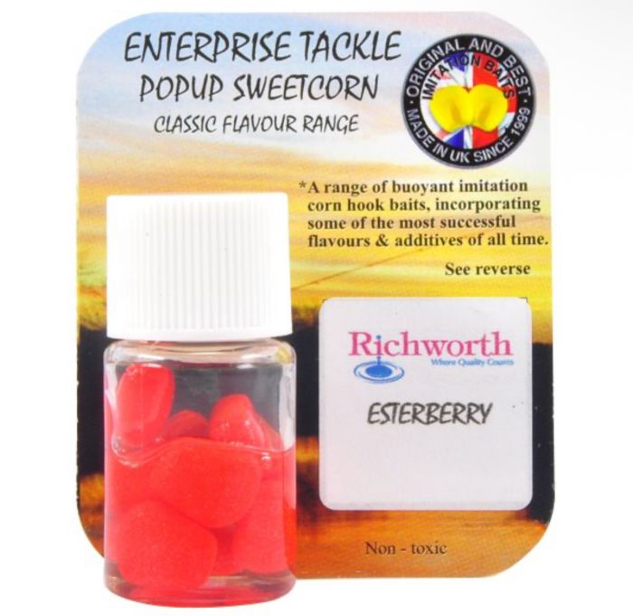 Кукурудза силіконова EnterPrise у дипі - Штучна - Esterberry Corn-Richworth - Red - 8 шт/уп