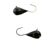 Мормишка Вольфрамова Hayabusa Крапля - Гранена - Чорний нікель