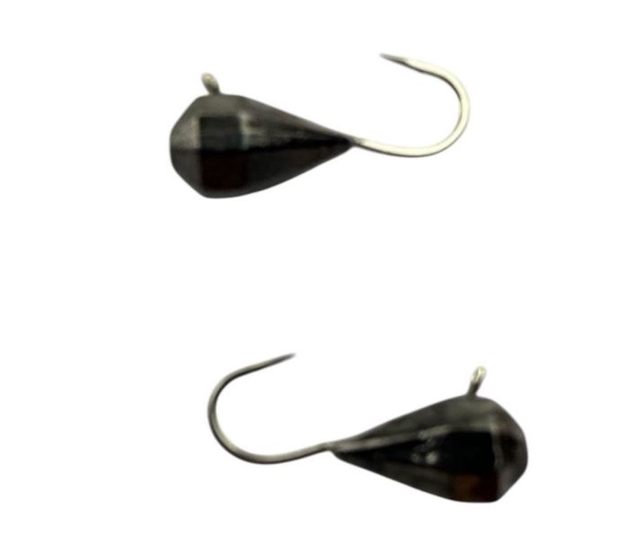 Мормишка Вольфрамова Hayabusa Крапля - Гранена - Чорний нікель