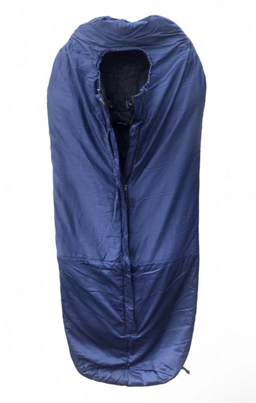 Спальник "Кіборг" (спальний мішок) ЗСУ - 80x210 см - До -30°C - Темно-Сірий