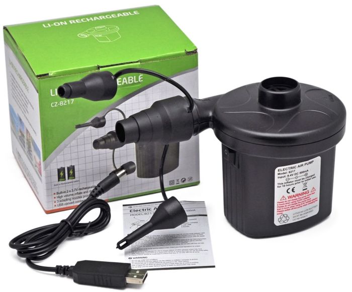 Насос електричний CZ-8217 (з живленням від USB)