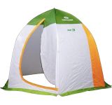 Палатка зимова Fishing ROI Tornado Ise 3 - 220x220x180 см - Білий/Зелений/Помаранчевий