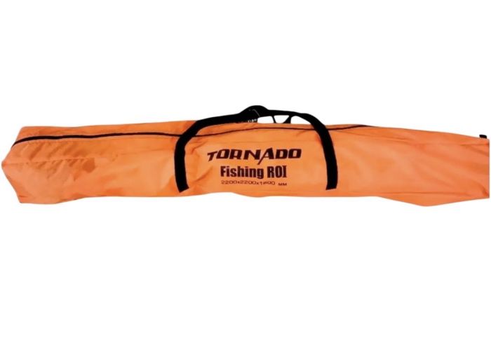 Палатка зимова Fishing ROI Tornado Ise 3 - 220x220x180 см - Білий/Зелений/Помаранчевий