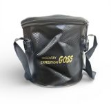 Відро-сумка GOSS рибальське для підгодовування з кришкою - 30х30х27 см