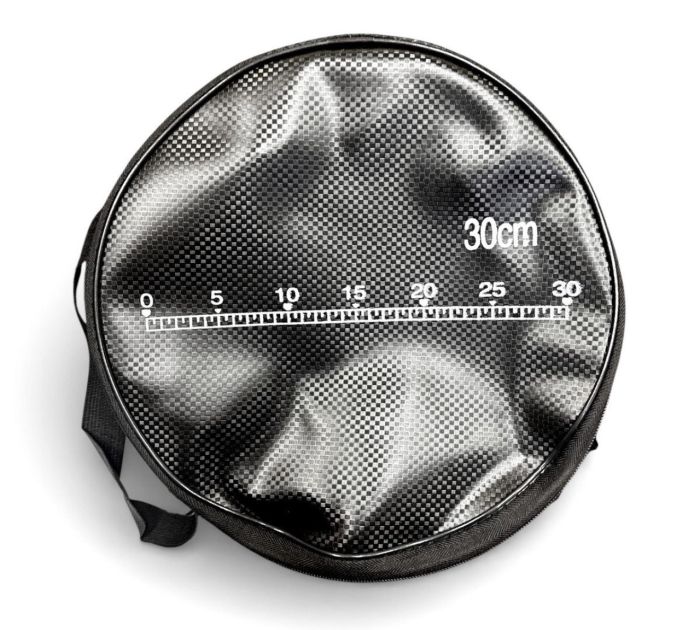 Відро-сумка GOSS рибальське для підгодовування з кришкою - 30х30х27 см