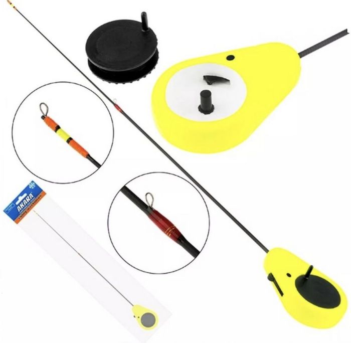 Вудка зимова Akara Detent F 355 - жовтий