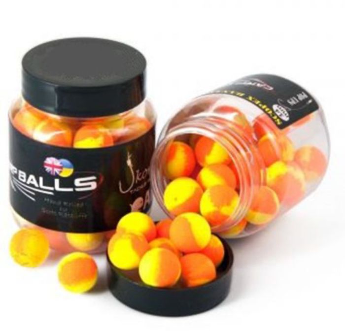 Бойли Carp Balls Anvi Pop Ups - Ø10 мм - Banana&Scopex (Банан та скопекс)