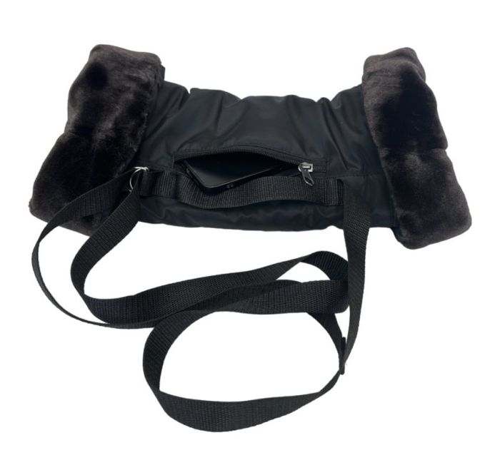 Муфта хутряна для рук - 33 см