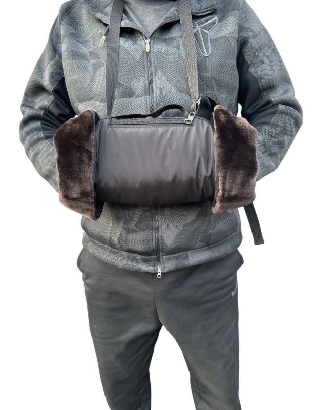 Муфта хутряна для рук - 33 см