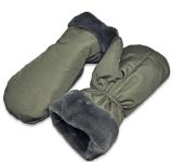 Рукавиці зимові - Штучне хутро - Поліестер - XL - Хакі